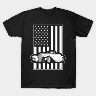 Hot Rod American Pride Flag T-Shirt